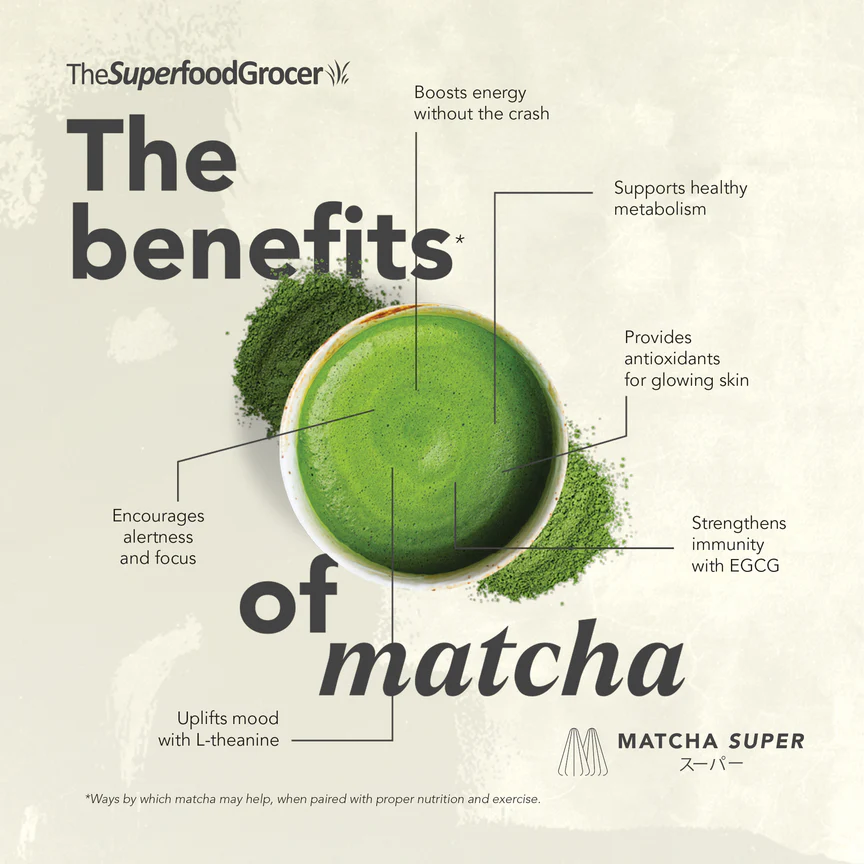 The Superfood Grocer Pure Matcha Powder 40g