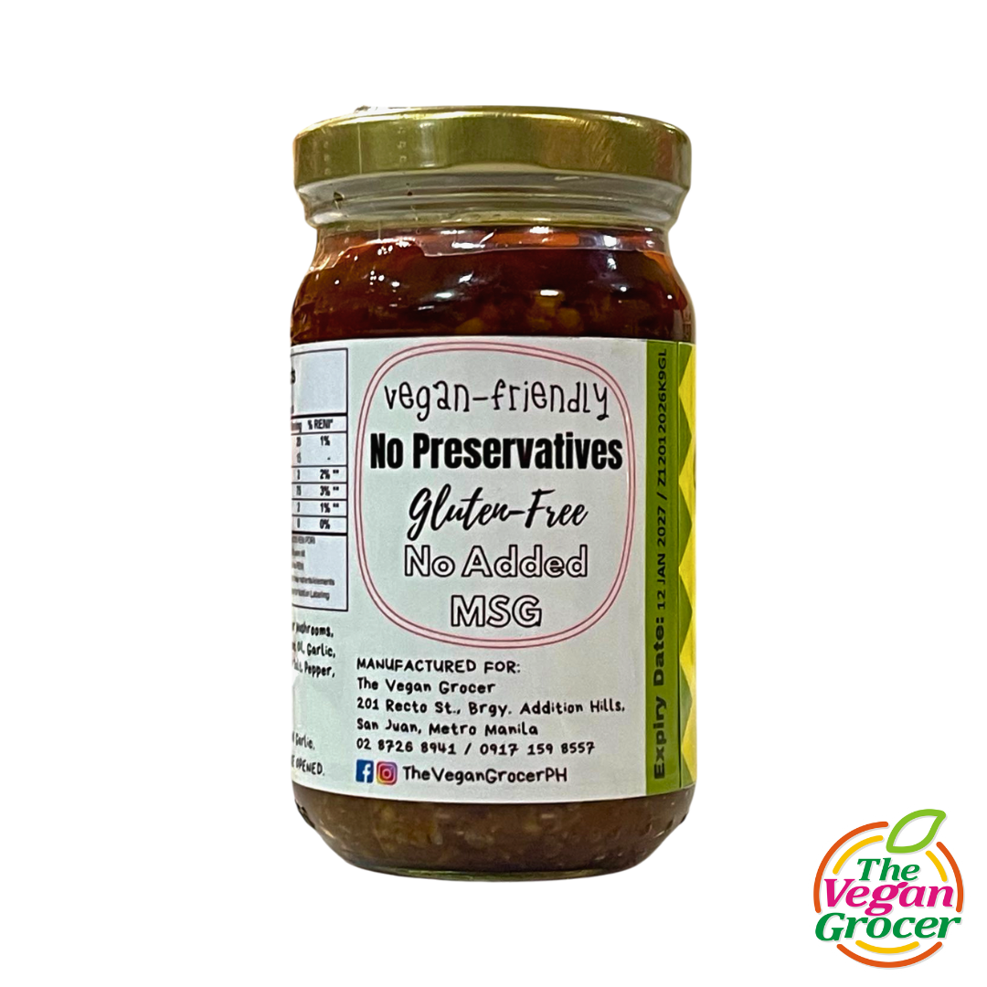 TVG Vegan Garlicky Mushroom Bagoong 220g (gluten-free)