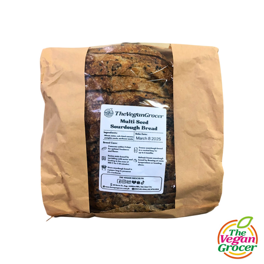 TVG Whole Wheat Multi-Seeded Vegan Sourdough Boule (sugar-free)