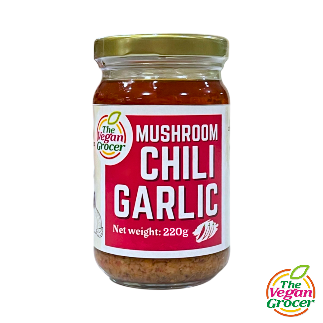TVG Mushroom Chili Garlic 220g (gluten-free, soy-free)