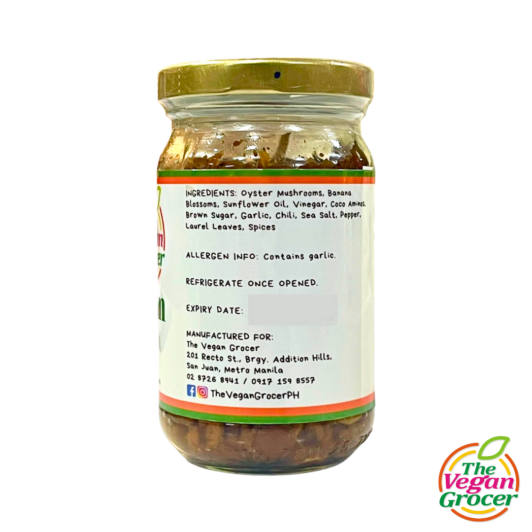 TVG Oyster Mushroom Adobo 200g (gluten-free)