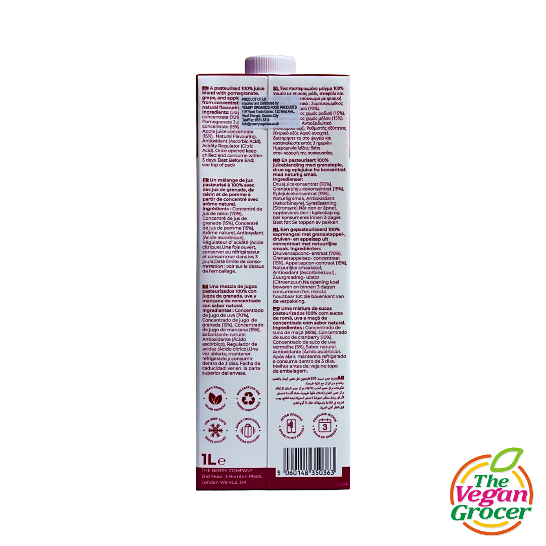 The Berry Company Pomegranate 1L (NAS no added sugar)