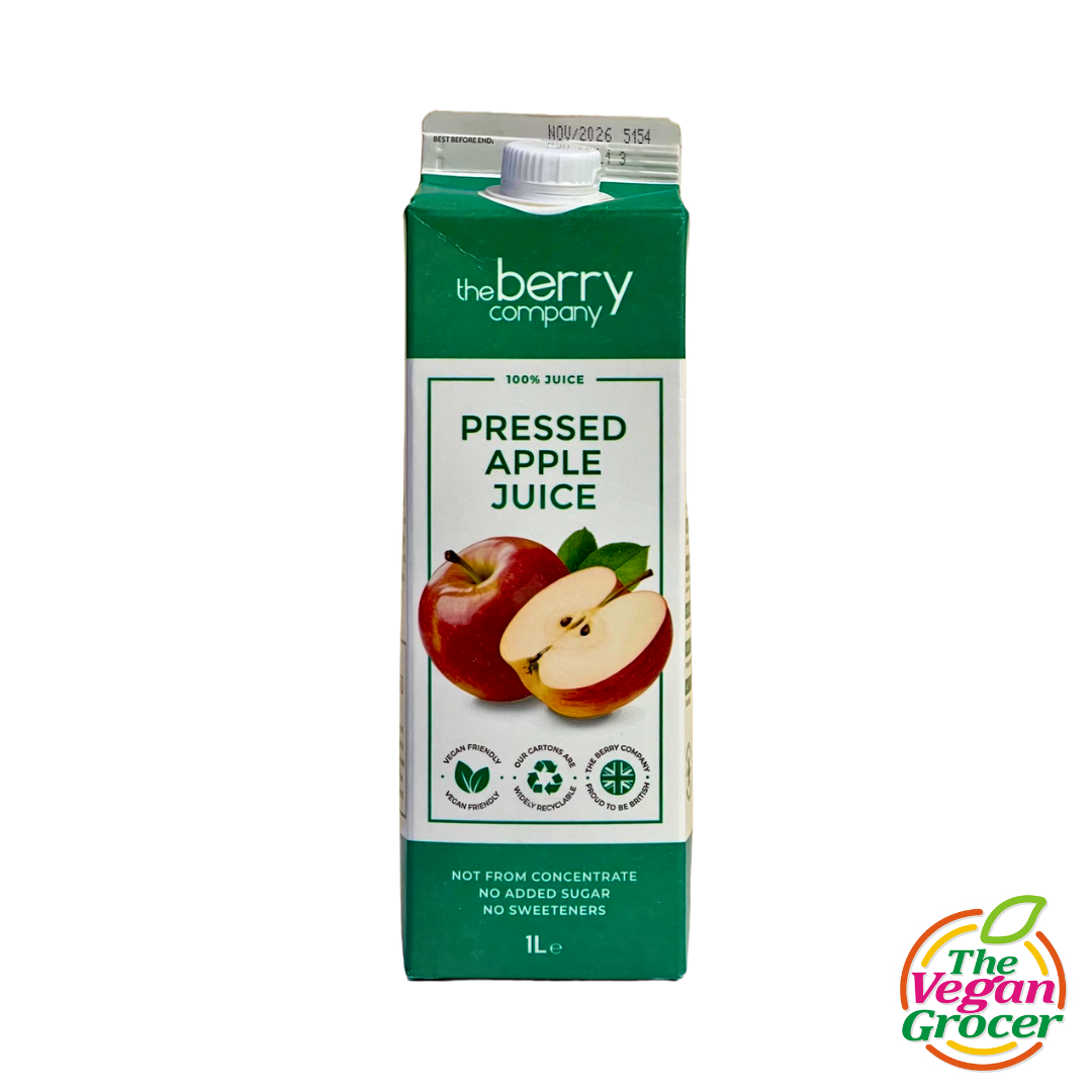 The Berry Company Pressed Apple with Elderflower 1L (NAS no  added sugar)