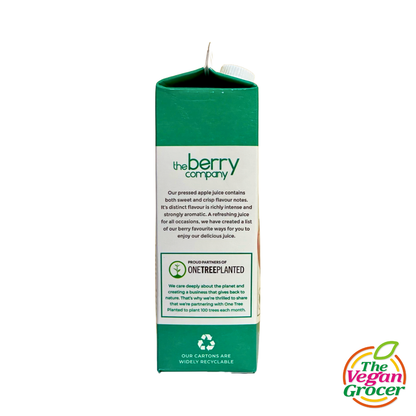 The Berry Company Pressed Apple with Elderflower 1L (NAS no  added sugar)