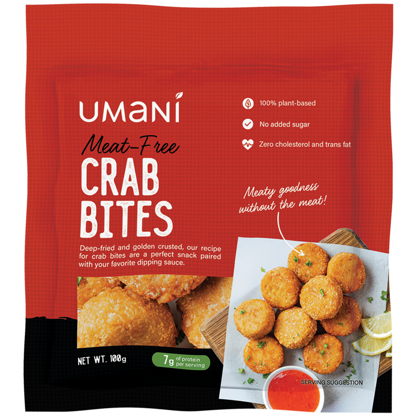 Umani Vegan Crab Bites 100g 4s