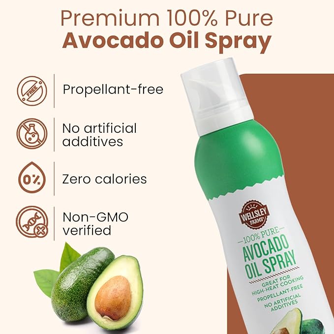 Wellsley Farms 100% Pure Avocado Oil Spray 207ml