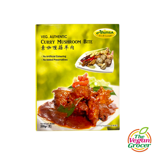 Ahimsa Mushroom Snack - Curry Mushroom Bite 200g (Halal)