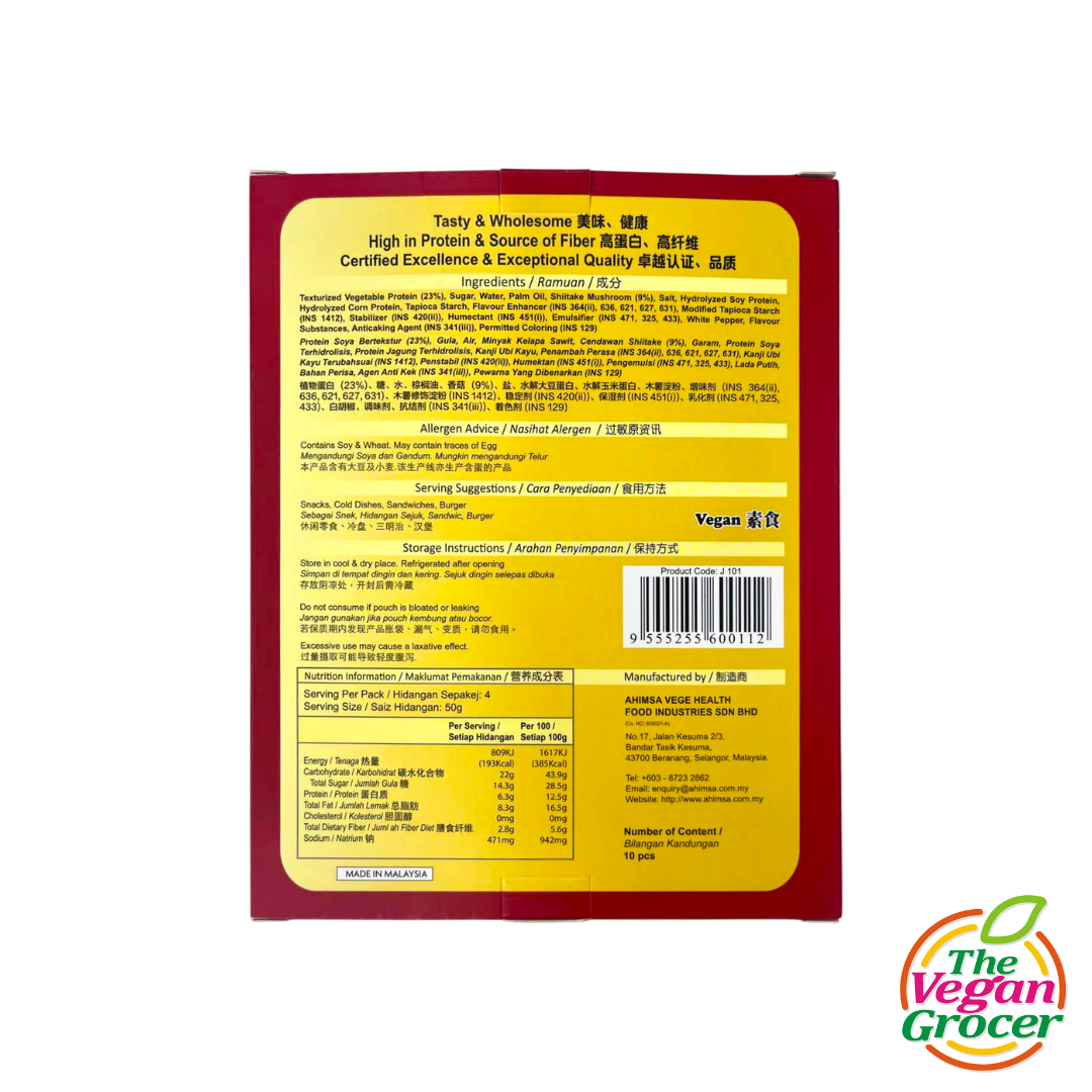 Ahimsa Mushroom Snack - Original Flavor 200g (Halal)