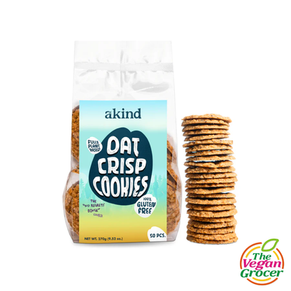 Akind Gluten-Free Oat Crisp Cookies 270g