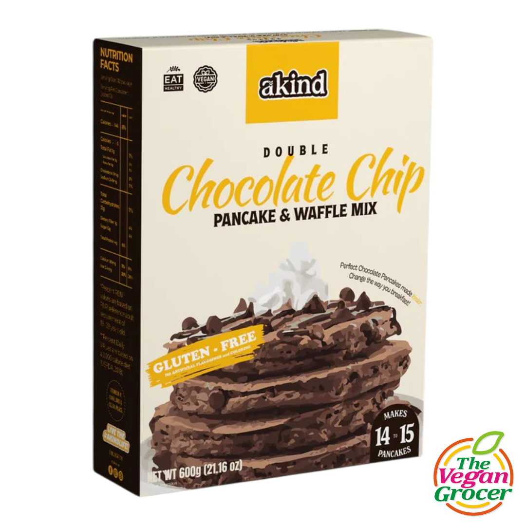 Akind Double Chocolate Chip Pancake & Waffle Mix 600g (gluten-free)