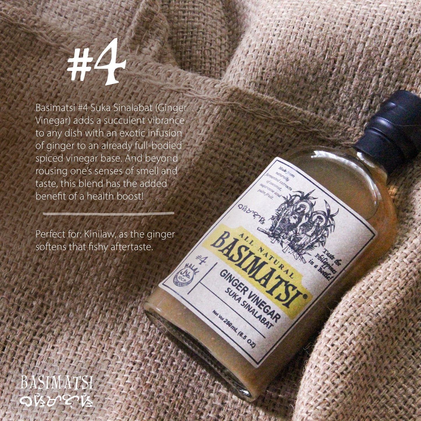 Basimatsi - Ginger Vinegar 250mL