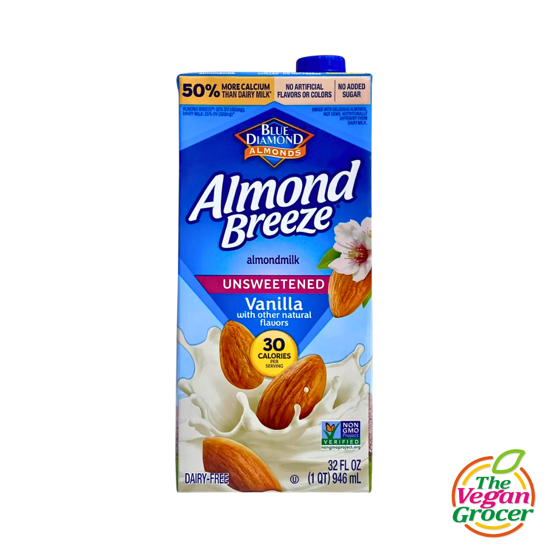 Almond Breeze Almond Milk Vanilla Unsweeteened 946mL