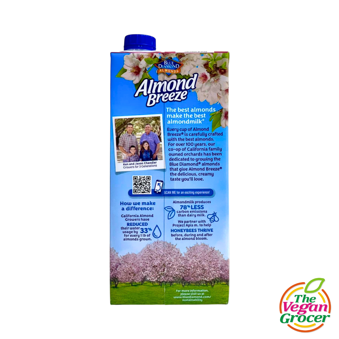 Almond Breeze Almond Milk Vanilla Unsweeteened 946mL