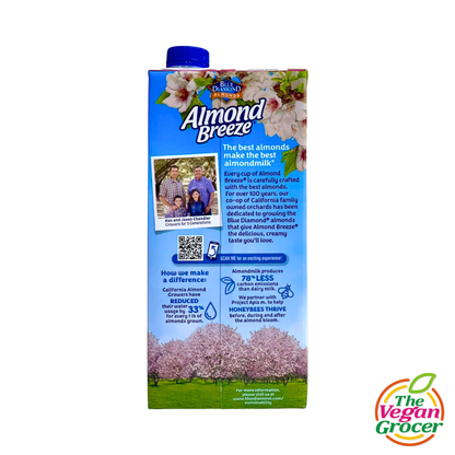 Almond Breeze Almond Milk Vanilla Unsweeteened 946mL