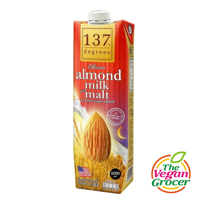 137 Degrees Almond Milk w Malt 1L (Halal)