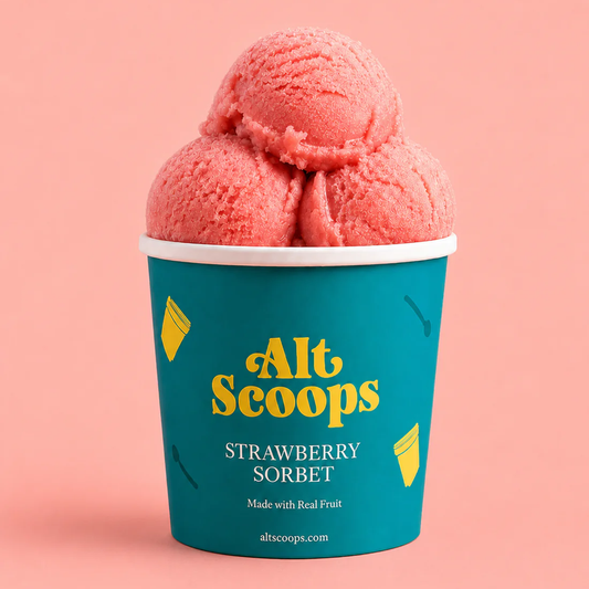 Alt Scoops Strawberry Sorbet Pint
