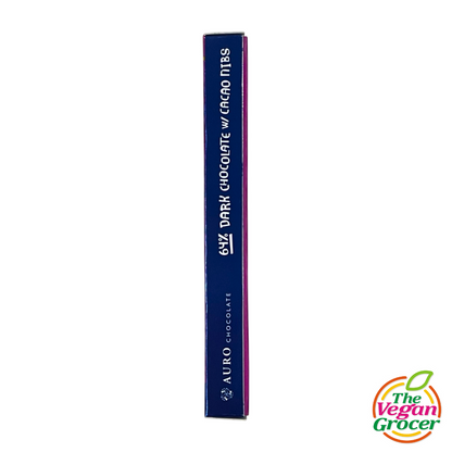 Auro Heritage Collection : 64% Dark Choco w/ Cacao Nibs