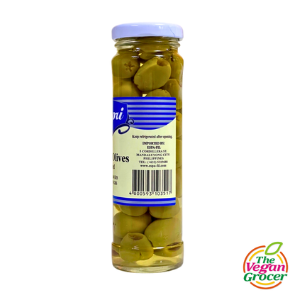 Capri Green Olives (Pitted) 140g