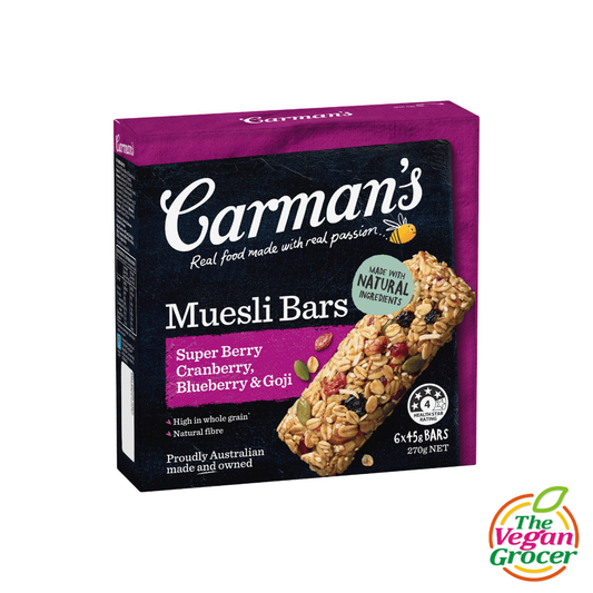 Carman's Super Berry Muesli Bar 6s