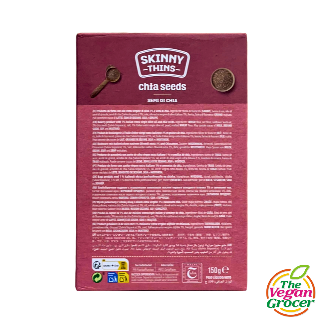 Casa Milo Skinny Thins with Chia Seeds 150g