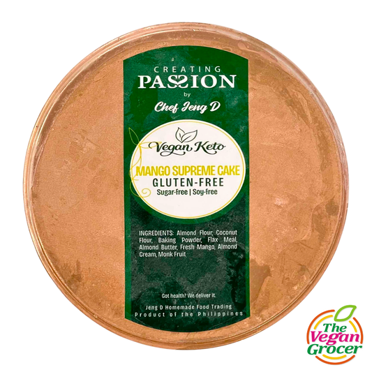 Chef Jeng Keto Vegan Mango Supreme Cake 6" Tin (gluten-free, sugar-free)