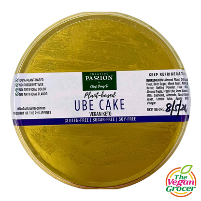 Chef Jeng Keto Ube Cake 6" Tin (gluten-free, sugar-free)