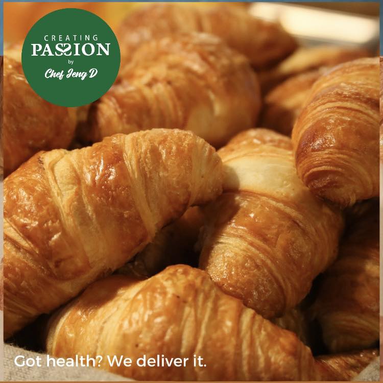 Chef Jeng Frozen Vegan Croissant 3pcs