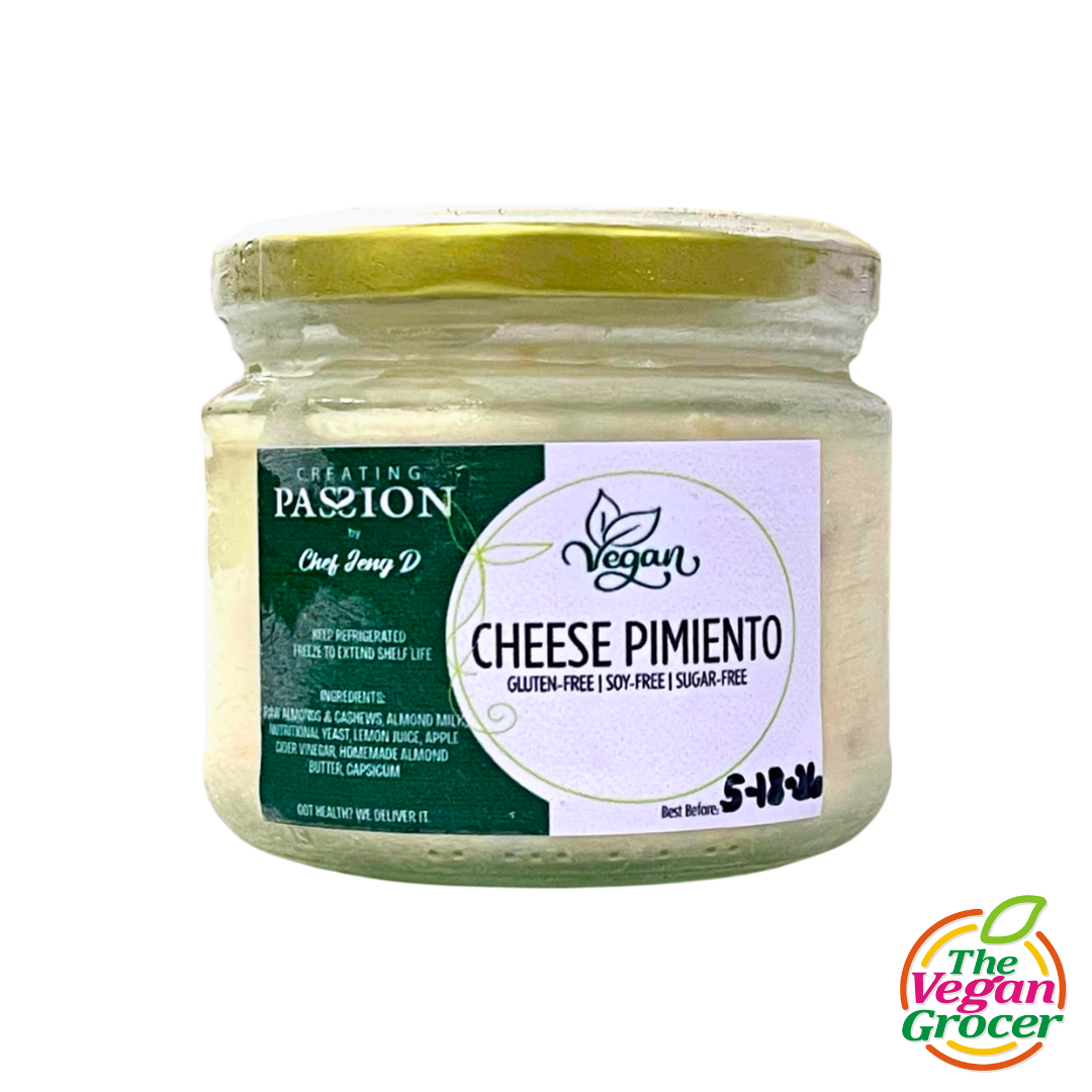 Chef Jeng Keto Cheese Pimiento 350g (gluten-free, sugar-free, soy-free)