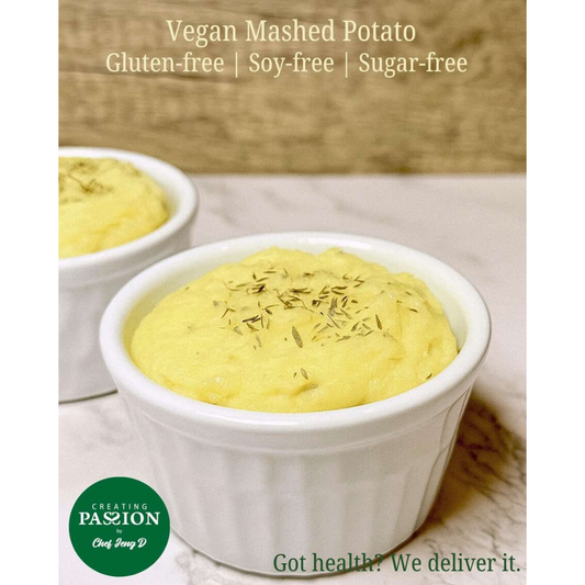Chef Jeng Vegan Frozen Mashed Potato 250g (gluten-free, soy-free)