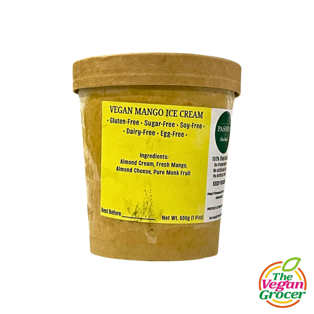 Chef Jeng Mango Ice Cream pint (gluten-free, sugar-free)