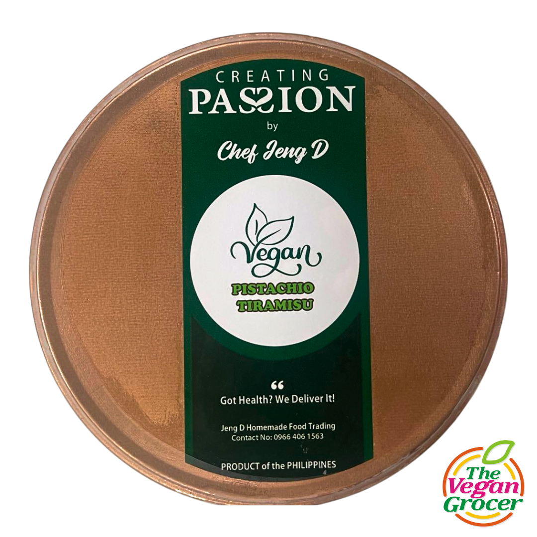 Chef Jeng Pistachio Tiramisu Cake 6” Tin (soy-free)