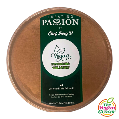 Chef Jeng Pistachio Tiramisu Cake 6” Tin (soy-free)