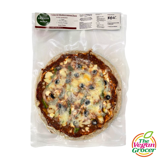 Chef Jeng Vegan Mediterranean Pizza 10" (gluten-free, sugar-free)