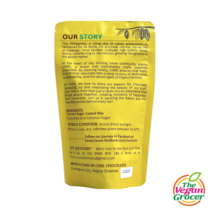Cher Coconut Sugar Coated Nibs 100g