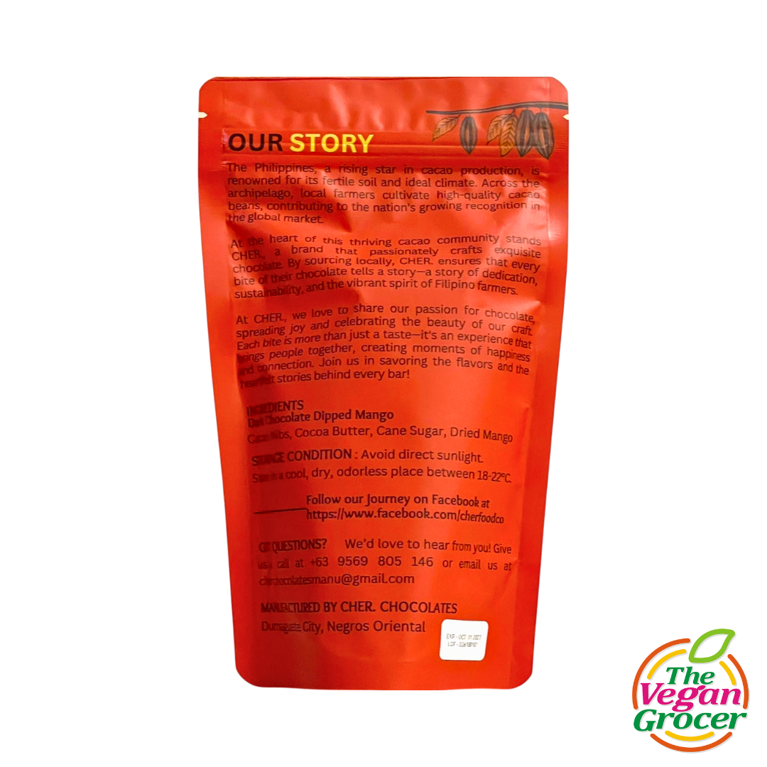 Cher Dark Chocolate Dipped Mango 100g