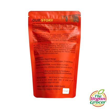 Cher Dark Chocolate Dipped Mango 100g