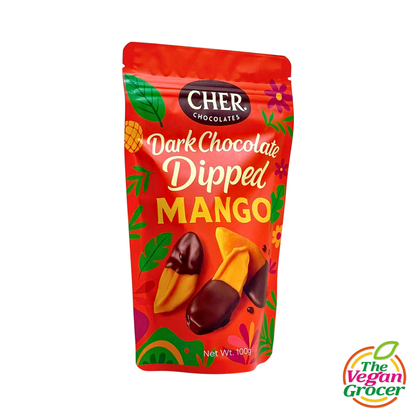 Cher Dark Chocolate Dipped Mango 100g