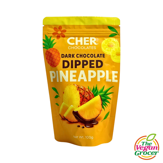 Cher Dark Chocolate Dipped Pineapple 100g