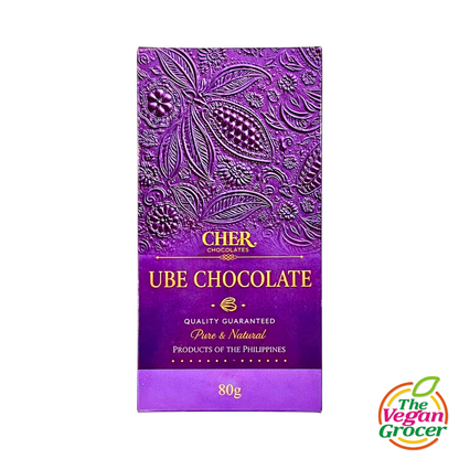 Cher Ube Chocolate Bar 80g