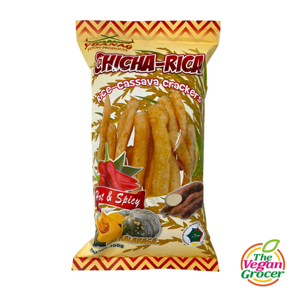 ChichaRica Rice Cassava Crackers with Kalabasa 100g
