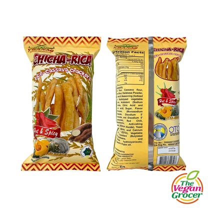 ChichaRica Rice Cassava Crackers with Kalabasa 100g