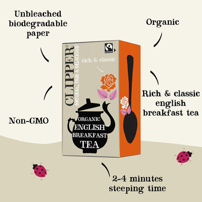 Clipper Organic English Breakfast Tea 20s