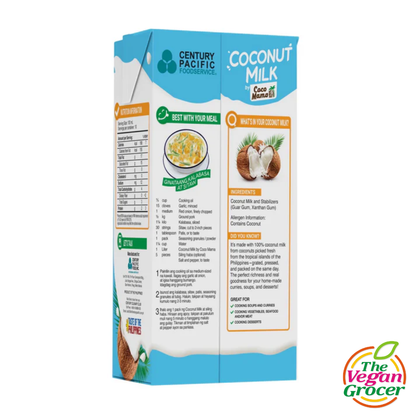 Coco Mama Coconut Milk 1L (gata for cooking) (no sugar added)