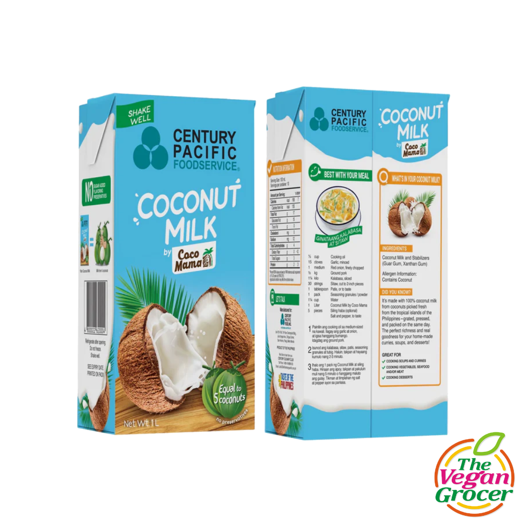 Coco Mama Coconut Milk 1L (gata for cooking) (no sugar added)