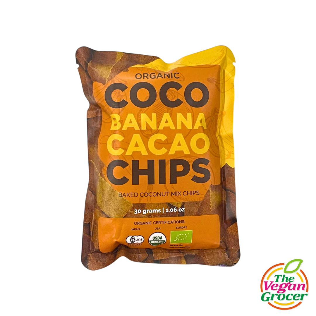 Coco Crisps Coco Banana Cacao Chips 30g (gluten-free, organic)