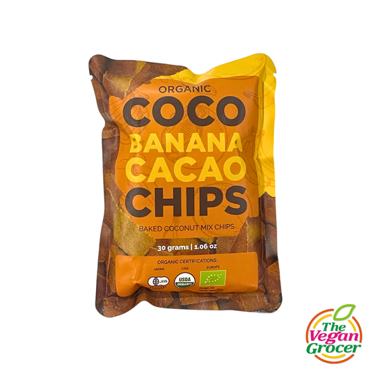 Coco Crisps Coco Banana Cacao Chips 30g (gluten-free, organic)