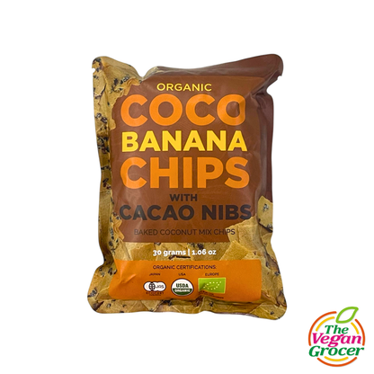 Coco Crisps Coco Banana Cacao Chips 30g (gluten-free, organic)