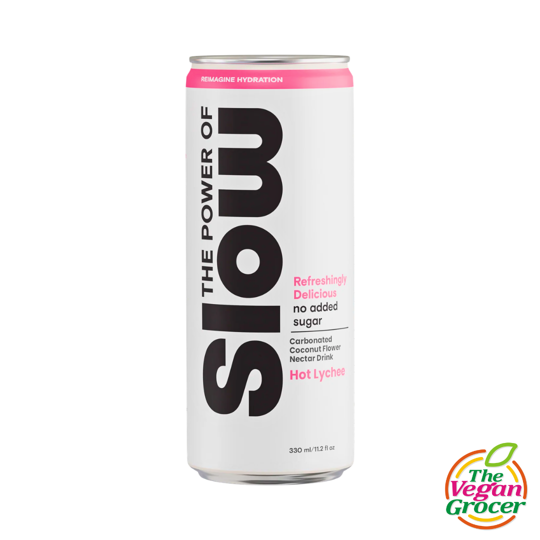 Cocoes Slow Carbonated Hot Lychee 330mL (gluten-free, paleo)