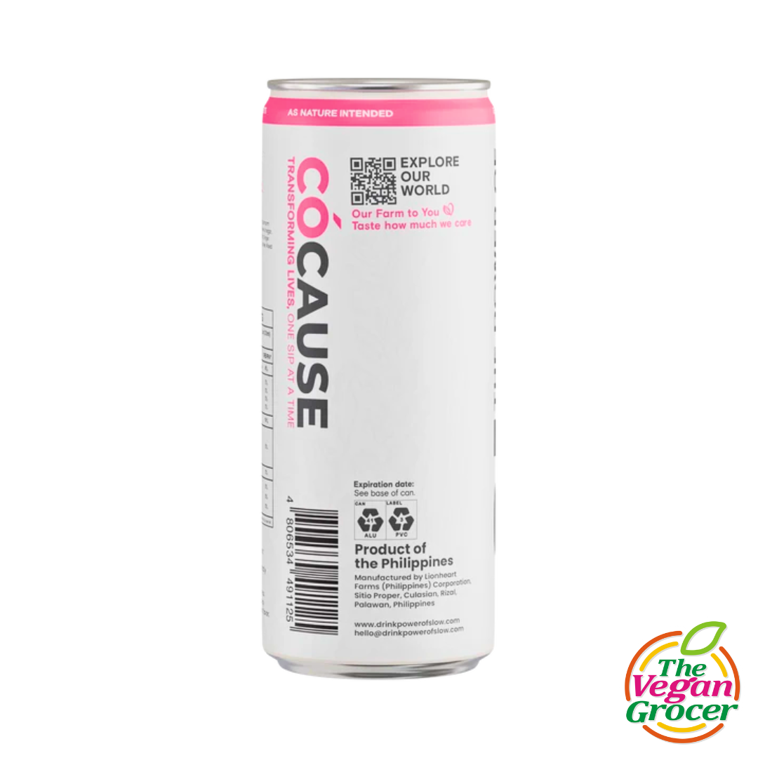 Cocoes Slow Carbonated Hot Lychee 330mL (gluten-free, paleo)
