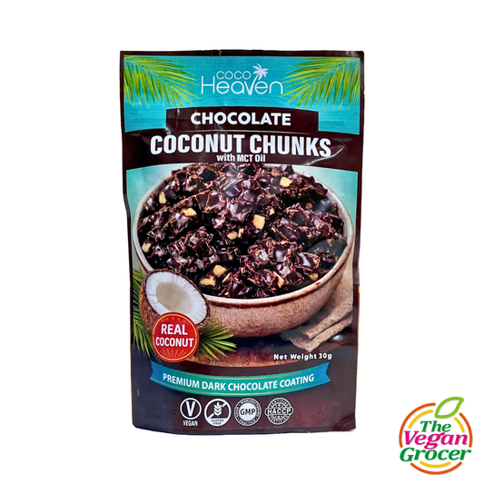 Coco Heaven Chocolate Coconut Chunks with MCT Oil 30g (gluten-free)